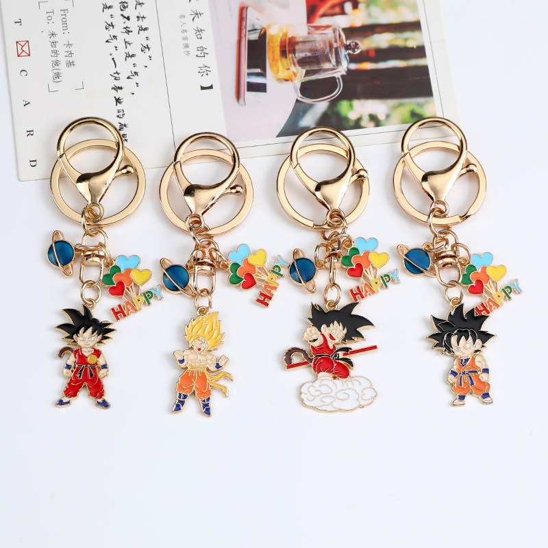 Anime Merchandise Keychains - New Cartoon Dragon Ball Series Creativity
