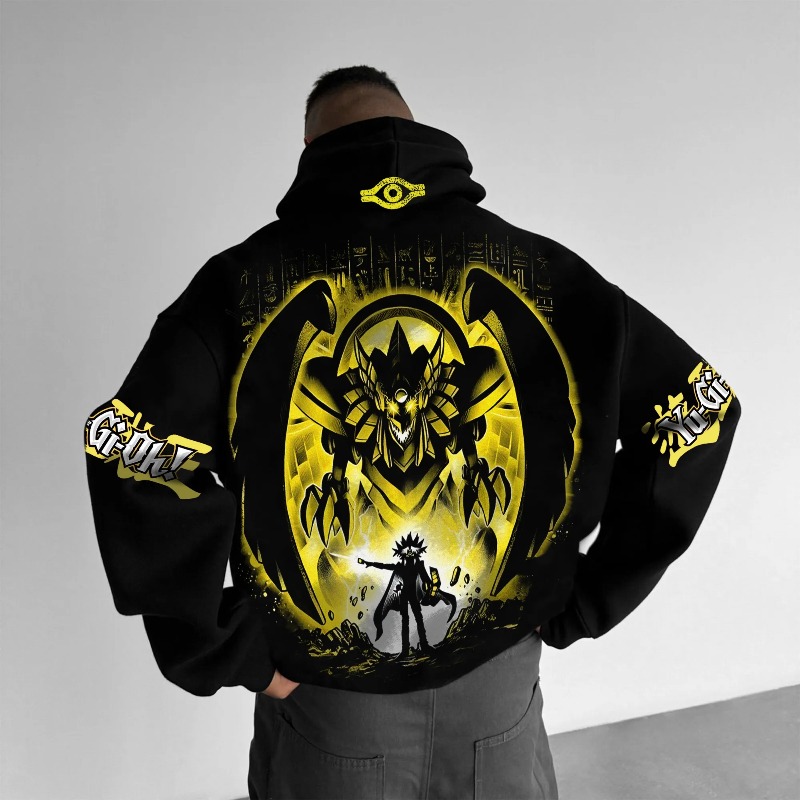 2025 Yu Gi Oh Anime Character  - Anime Merch Hoodie ulasan dan harga