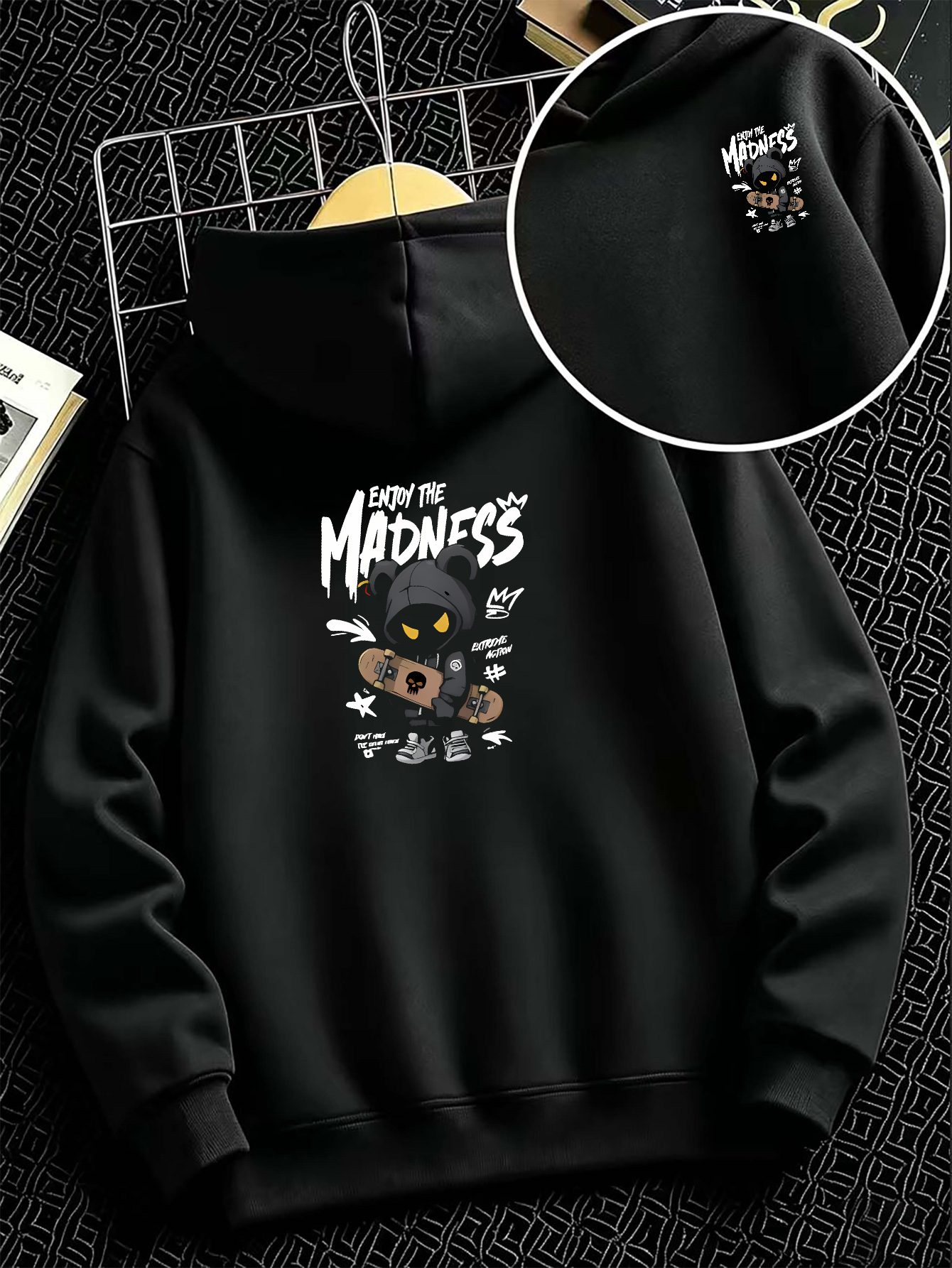 Boys' Fashion Hoodie: A Loose- - Anime Merch Hoodie ulasan dan harga