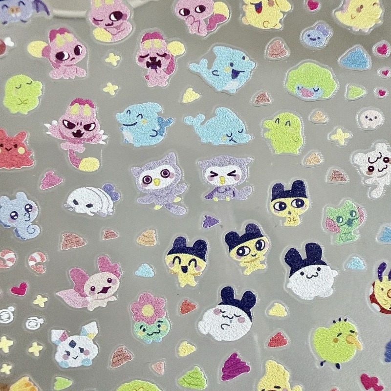 Tamagotchi Anime Cute Nail Art - Anime Merchandise Nepal ulasan dan harga