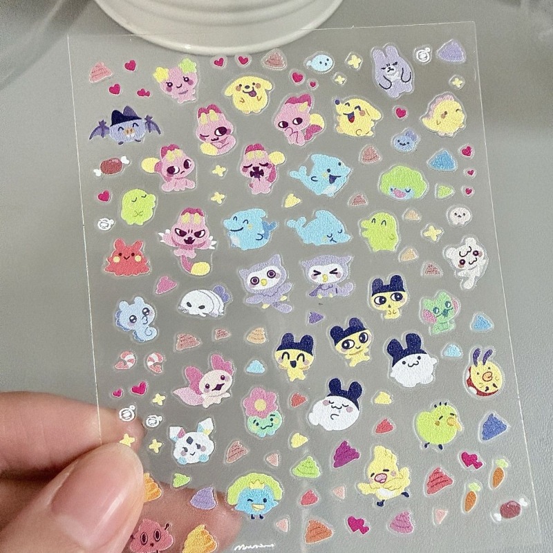 Tamagotchi Anime Cute Nail Art - Anime Merchandise Nepal ulasan dan harga