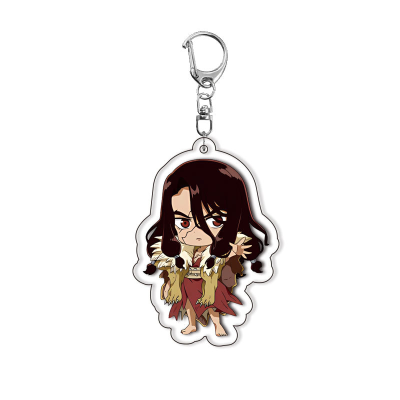 Dr Stone Senku Ishigami Kohaku - Anime Merchandise Keychains ulasan dan harga