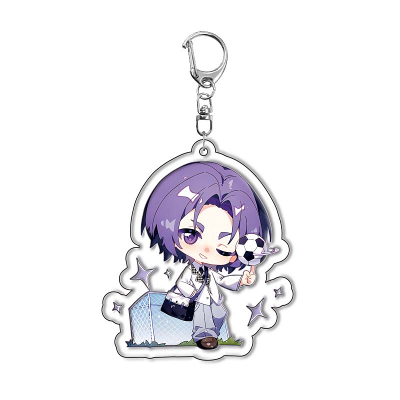 BLUE LOCK Anime Acrylic Keycha - Anime Merchandise Keychains ulasan dan harga