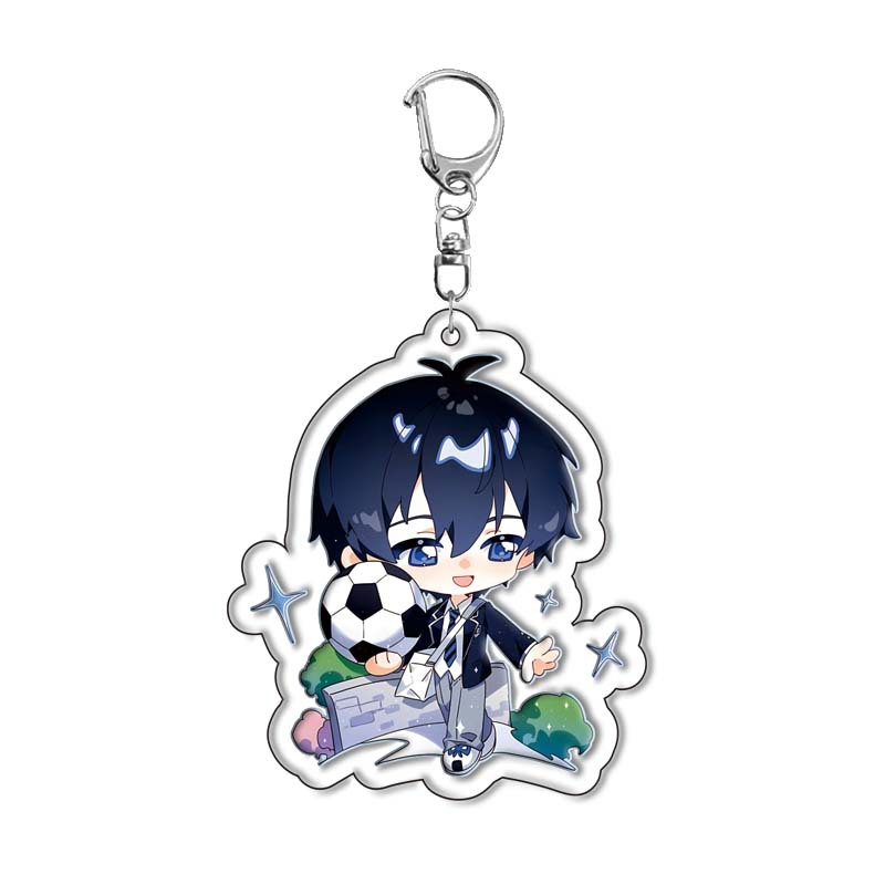 BLUE LOCK Anime Acrylic Keycha - Anime Merchandise Keychains ulasan dan harga
