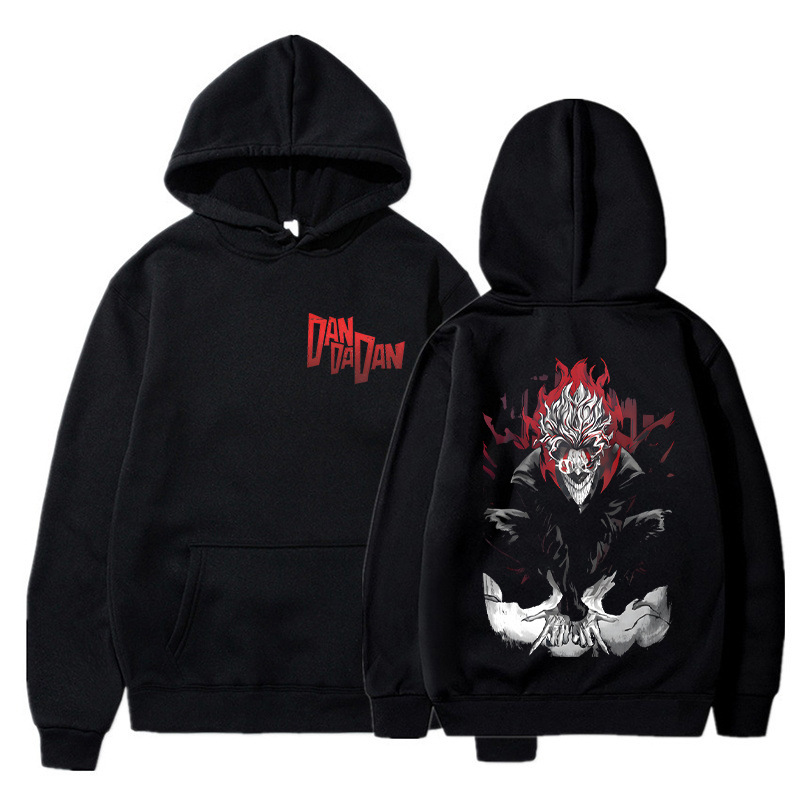 Dandadan Ayase Momo Okarun Gra - Anime Merch Hoodie ulasan dan harga