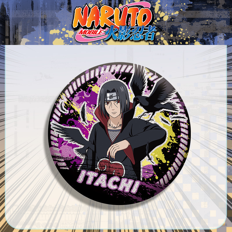 Naruto Sasuke Kakashi Double F - Anime Convention Merchandise ulasan dan harga