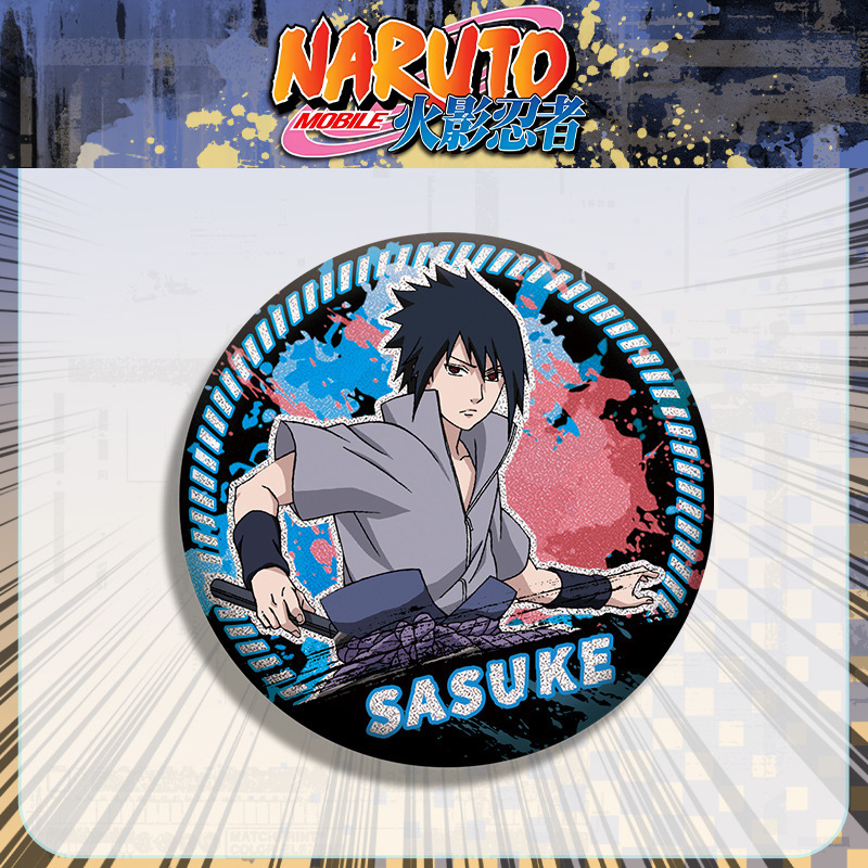 Naruto Sasuke Kakashi Double F - Anime Convention Merchandise ulasan dan harga