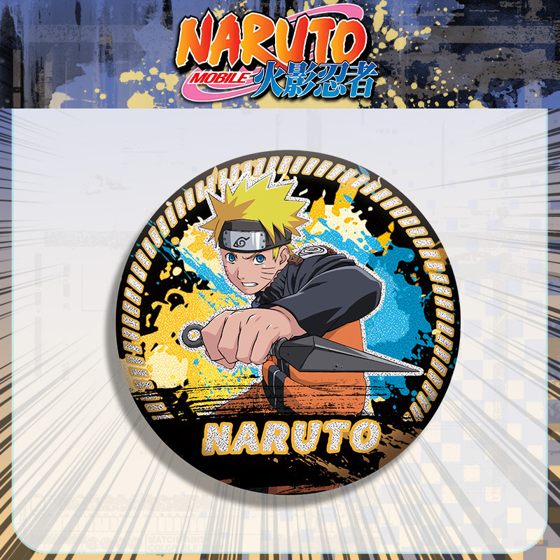 Naruto Sasuke Kakashi Double F - Anime Convention Merchandise ulasan dan harga