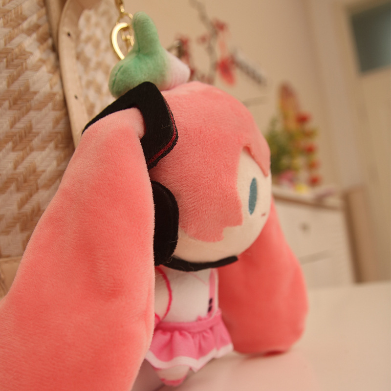 Miku Hatsune Anime Plush Doll  - Anime Merchandise Keychains ulasan dan harga