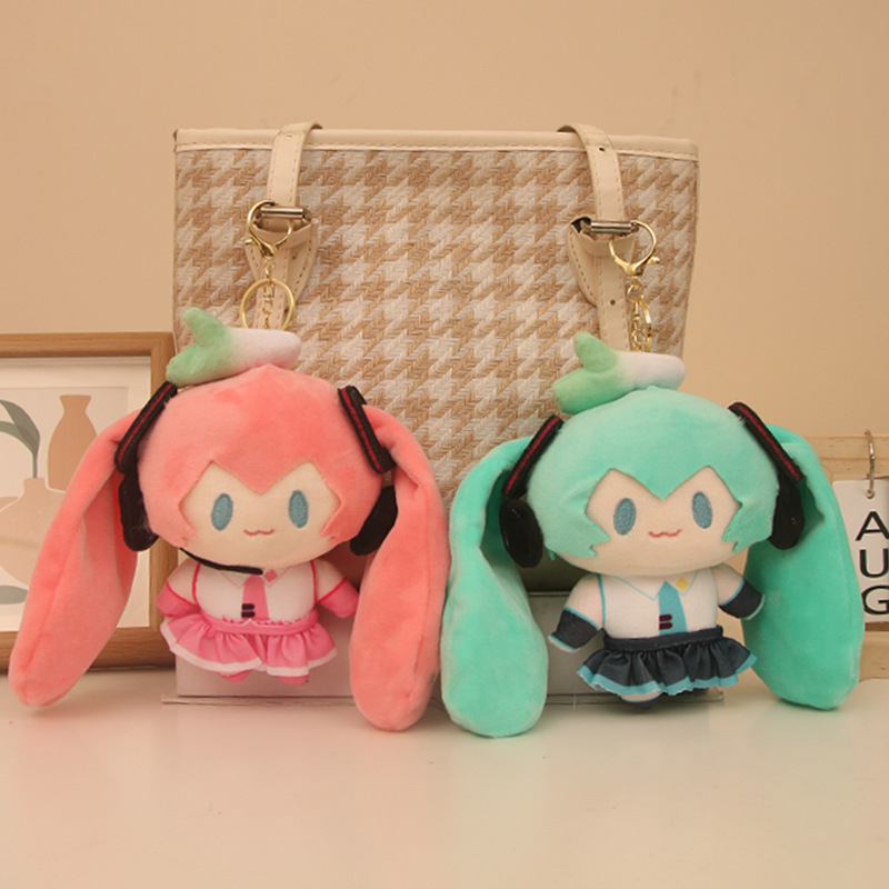 Miku Hatsune Anime Plush Doll  - Anime Merchandise Keychains ulasan dan harga