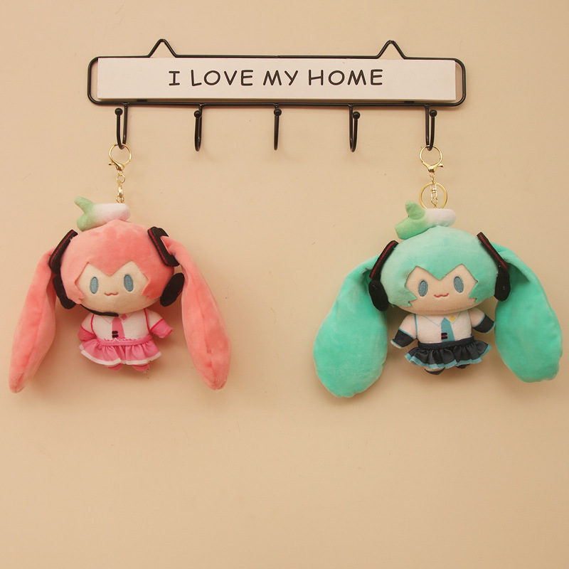 Miku Hatsune Anime Plush Doll  - Anime Merchandise Keychains ulasan dan harga