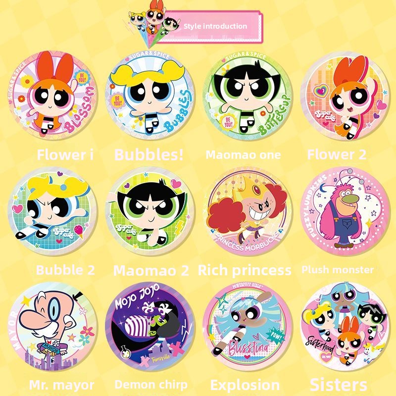 Full Box of Official Powerpuff - Anime Merchandise Box ulasan dan harga