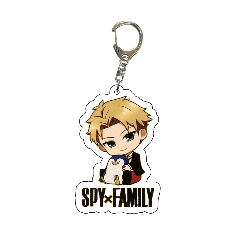 Spy x Family Acrylic Keychain  - Anime Merchandise Keychains ulasan dan harga