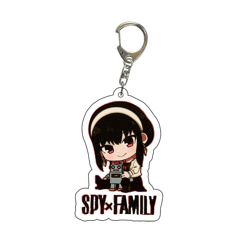 Spy x Family Acrylic Keychain  - Anime Merchandise Keychains ulasan dan harga