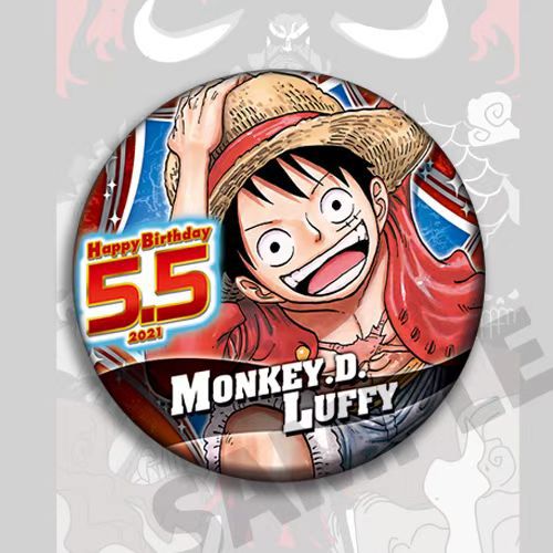 One Piece Anime Badge Collecti - Anime Convention Merchandise ulasan dan harga