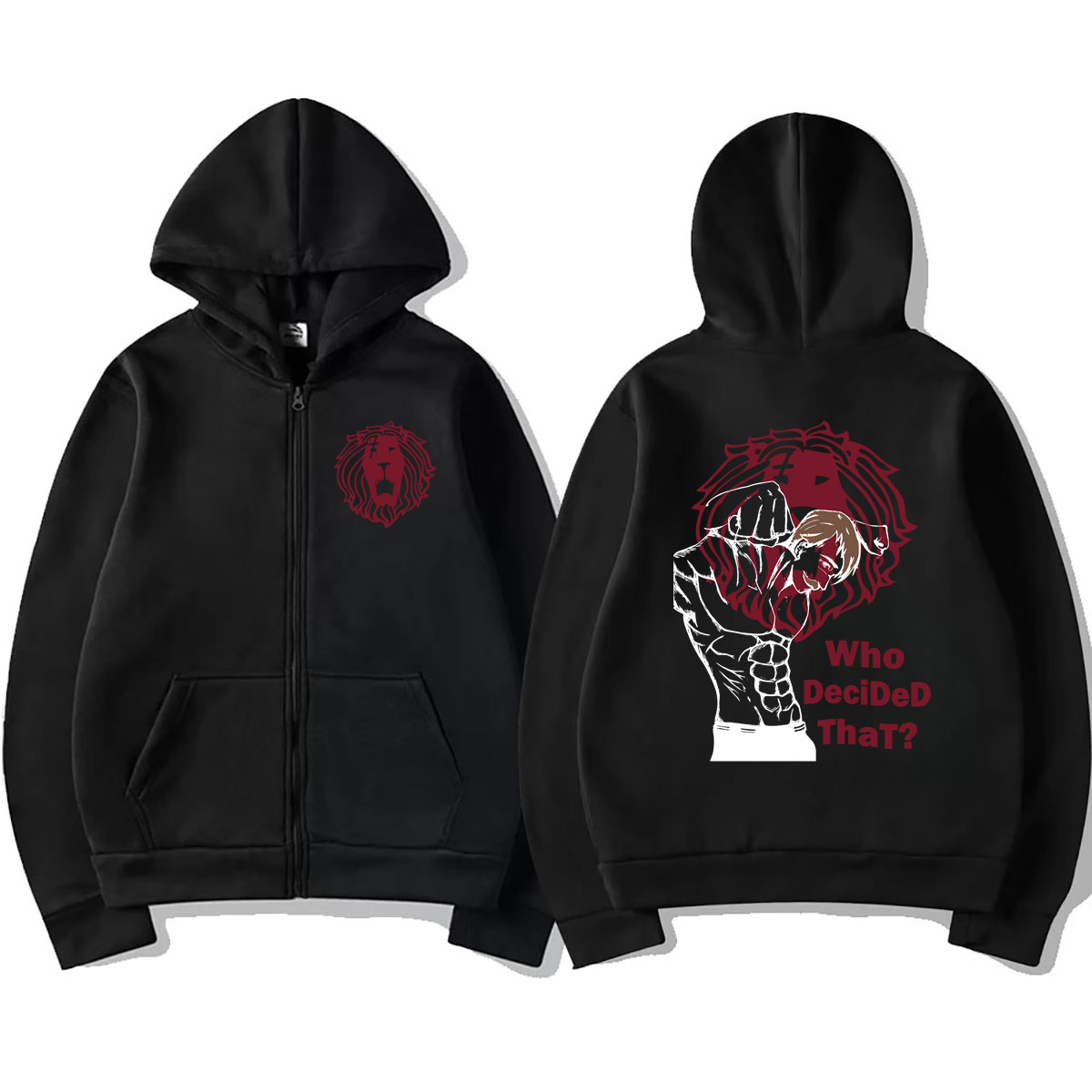 Anime The Seven Deadly Sins Li - Anime Merch Hoodie ulasan dan harga