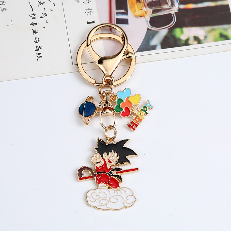New Cartoon Dragon Ball Series - Anime Merchandise Keychains ulasan dan harga