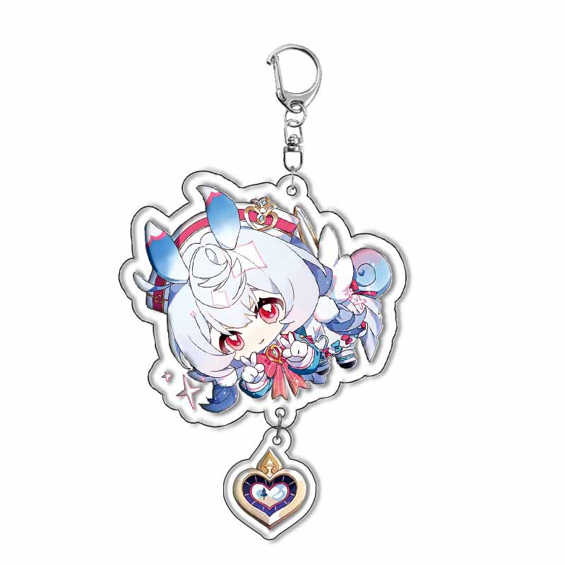 Genshin Impact Traveler Wander - Anime Merchandise Keychains ulasan dan harga