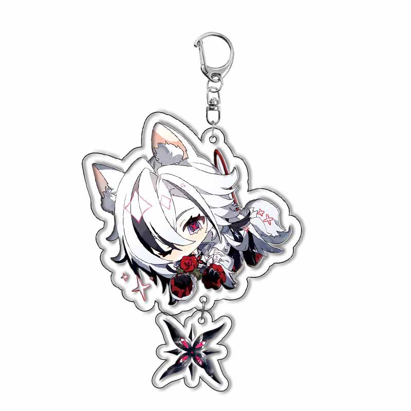Genshin Impact Traveler Wander - Anime Merchandise Keychains ulasan dan harga
