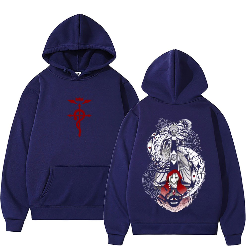 Hot Japanese Anime Fullmetal A - Anime Merch Hoodie ulasan dan harga