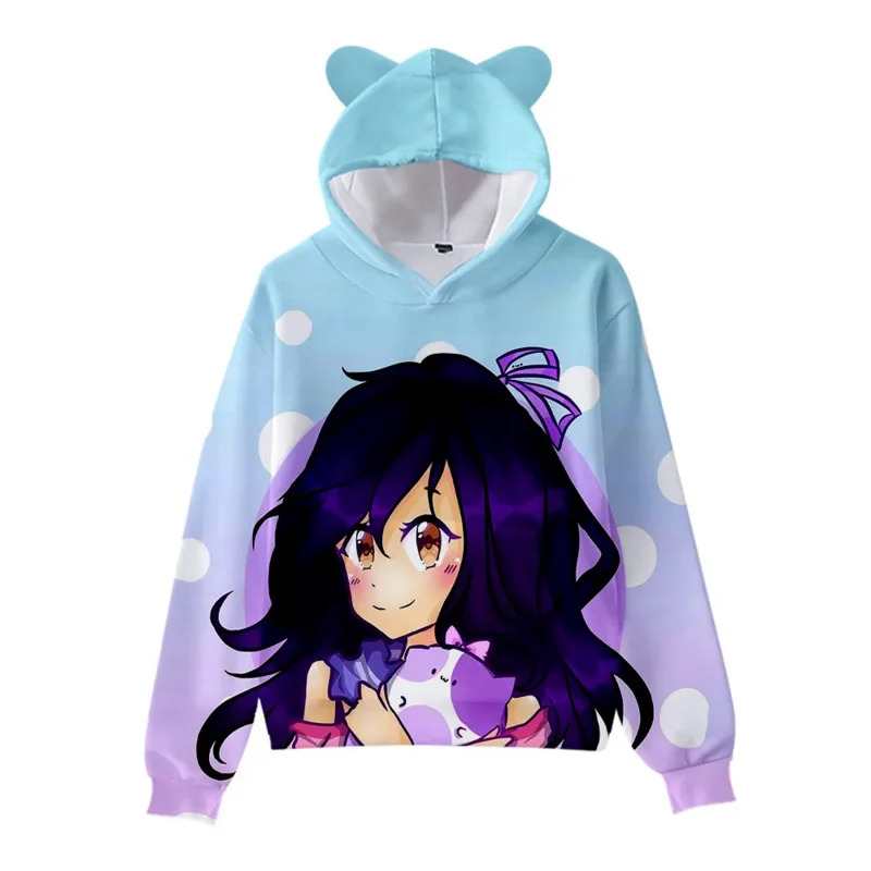 2026 Aphmau Merch Kids Hoodie  - Anime Merch Hoodie ulasan dan harga