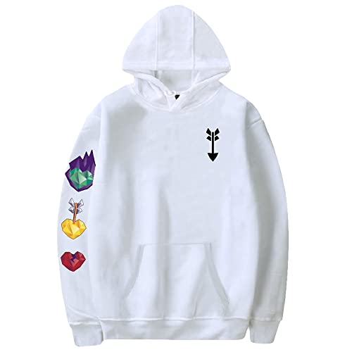 2022 Grian 3 Lives Dream Team  - Anime Merch Hoodie ulasan dan harga