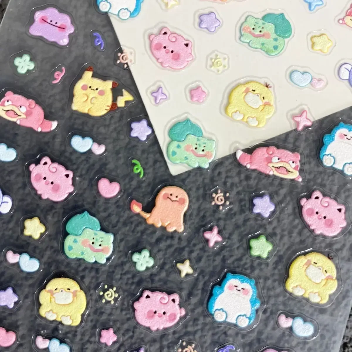 Pokemon Pikachu Nail Stickers  - Anime Merchandise Nepal ulasan dan harga