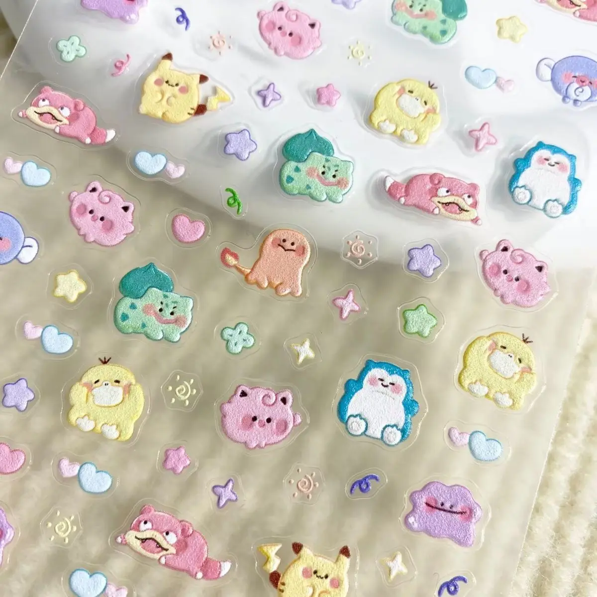 Pokemon Pikachu Nail Stickers  - Anime Merchandise Nepal ulasan dan harga