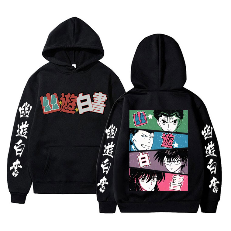 Anime YuYu Hakusho Merch Hoodi - Anime Merch Hoodie ulasan dan harga