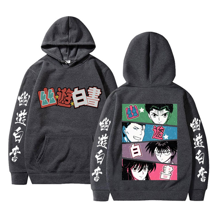 Anime YuYu Hakusho Merch Hoodi - Anime Merch Hoodie ulasan dan harga